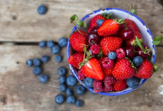 produccion de frutos rojos