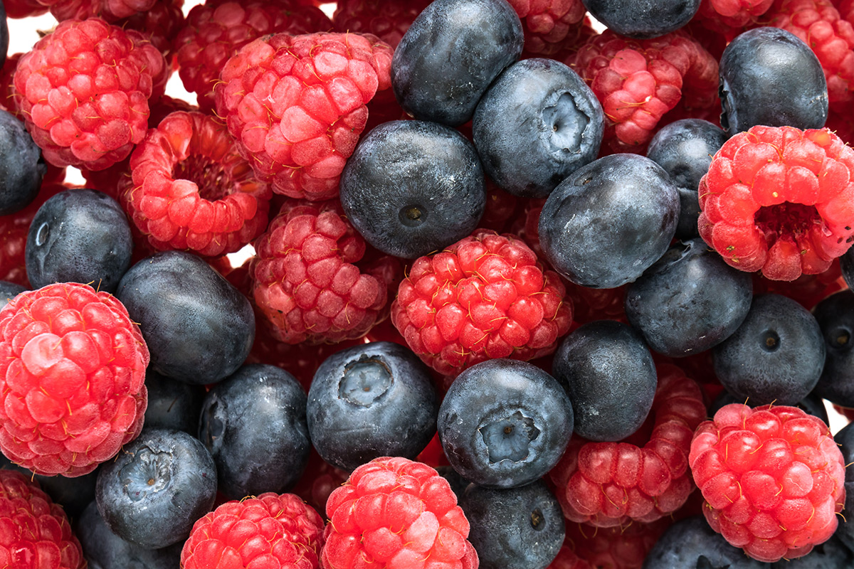 Cítricos y berries para reforzar as defensas