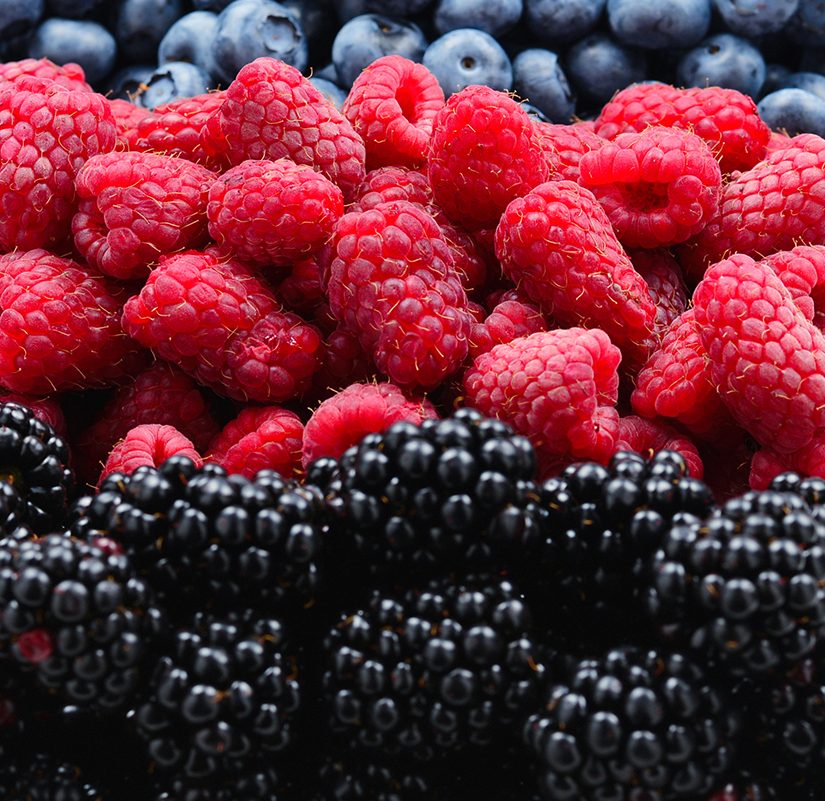 Mix de berries para recetas saludables