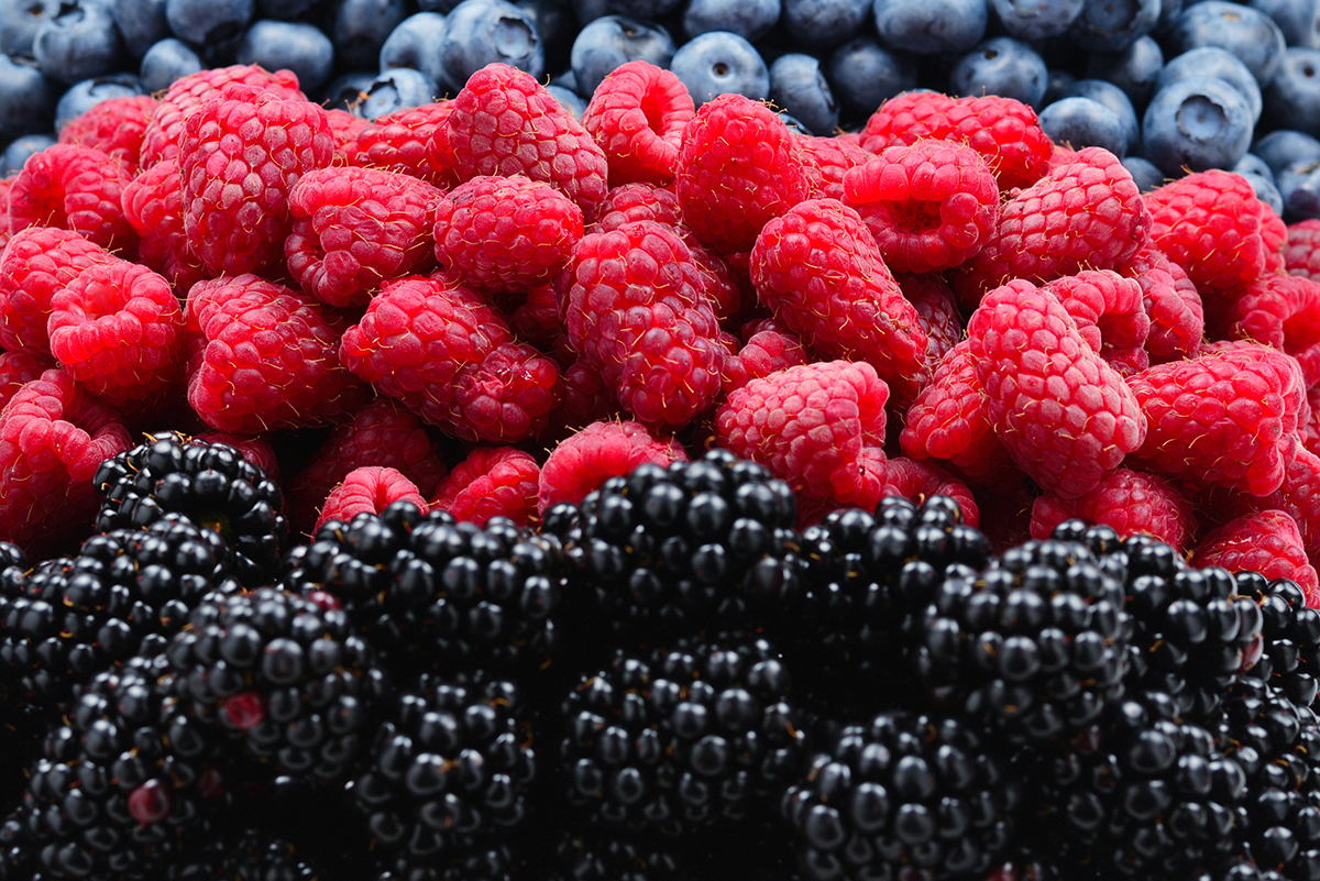 Mix de berries para recetas saludables