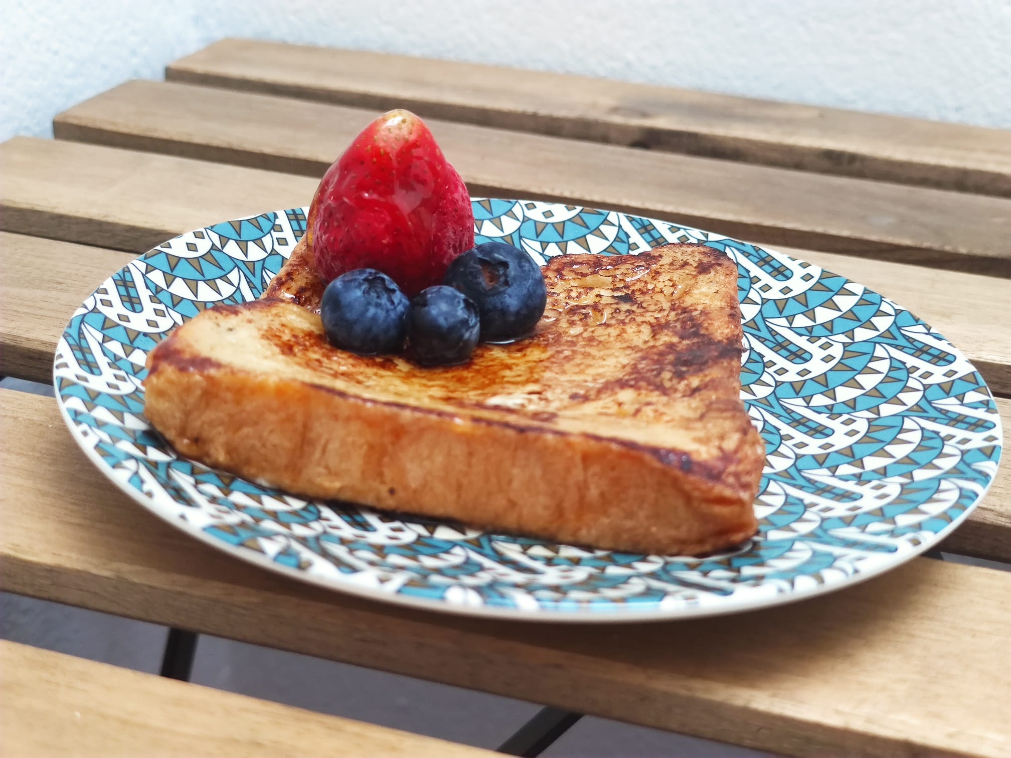 Torrijas a la plancha con Berries