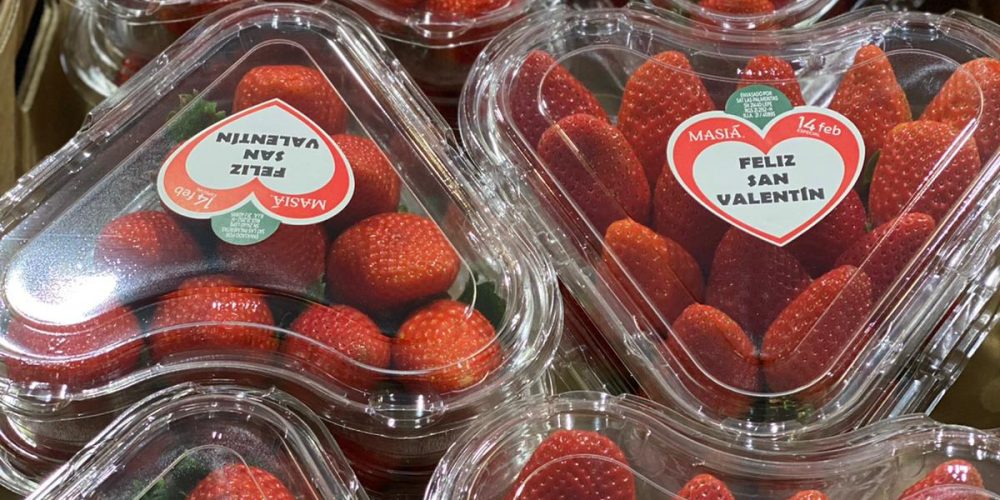Fresas San Valentín