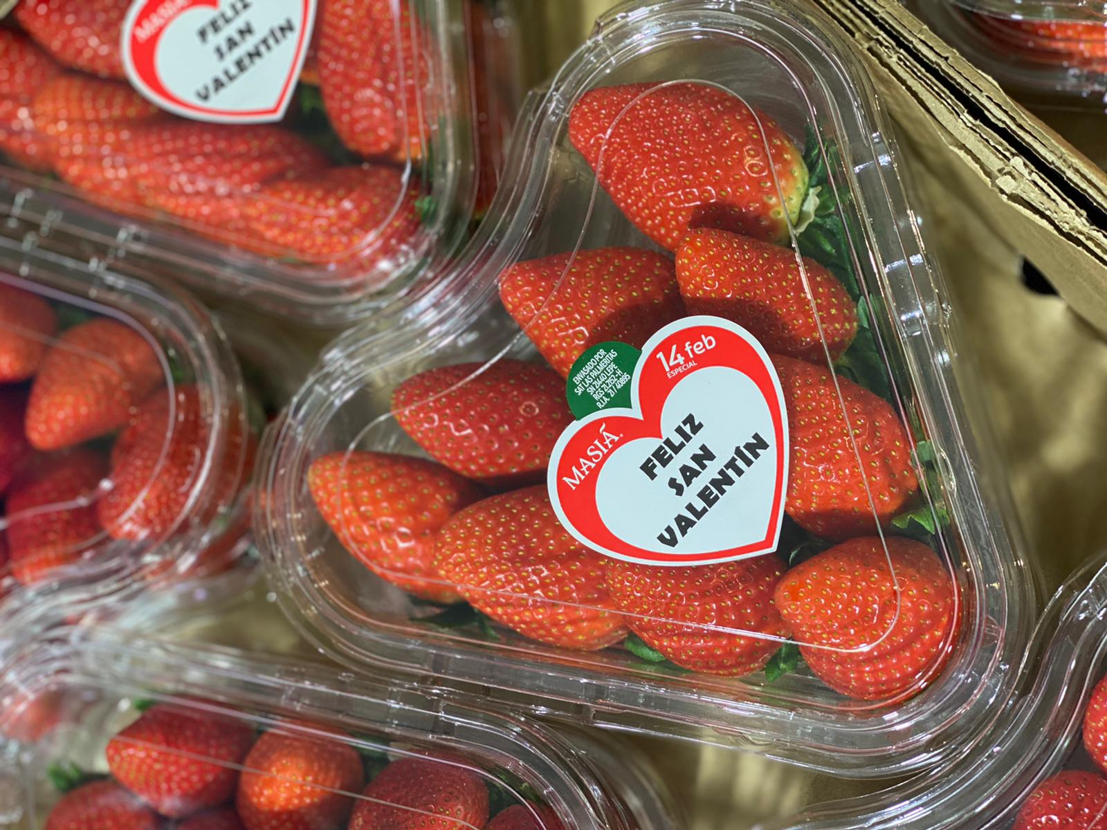 Fresas San Valentín