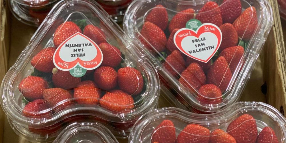 Fresas San Valentín