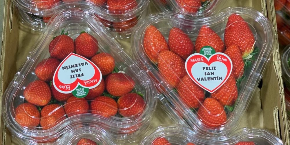 Fresas San Valentín