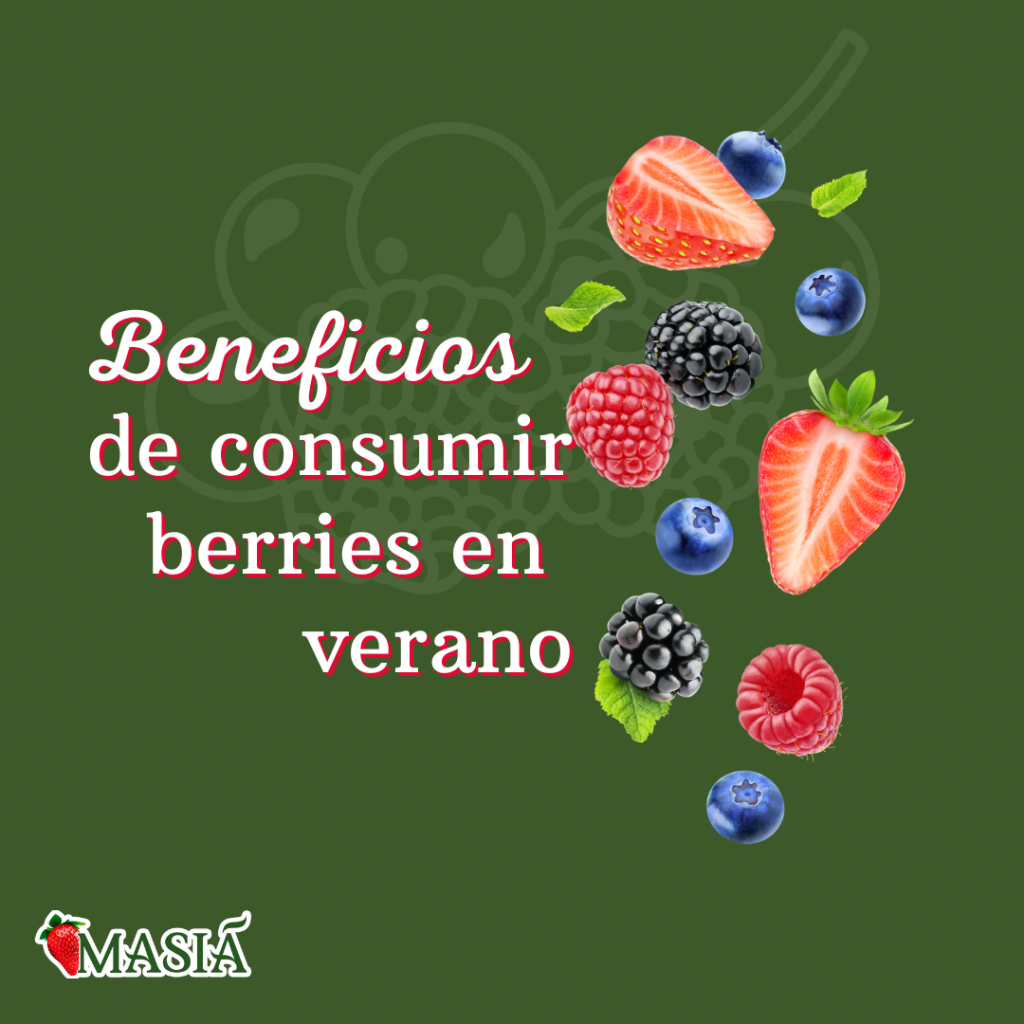 Beneficios de consumir berries en verano