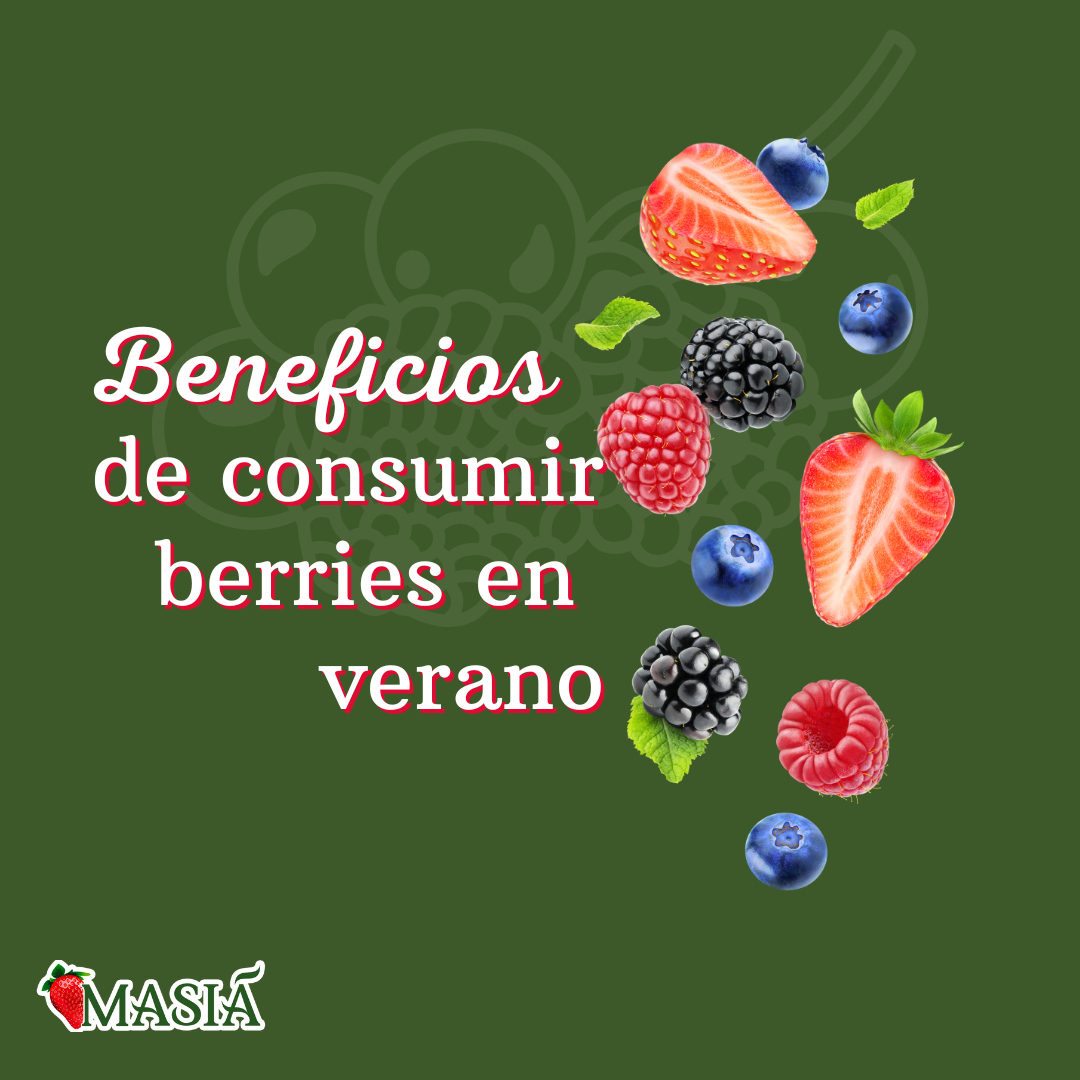 Beneficios de consumir berries en verano